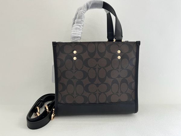  Coach COACH handbag lady's shoulder bag 2WAY leather black storage bag attaching new goods unused 