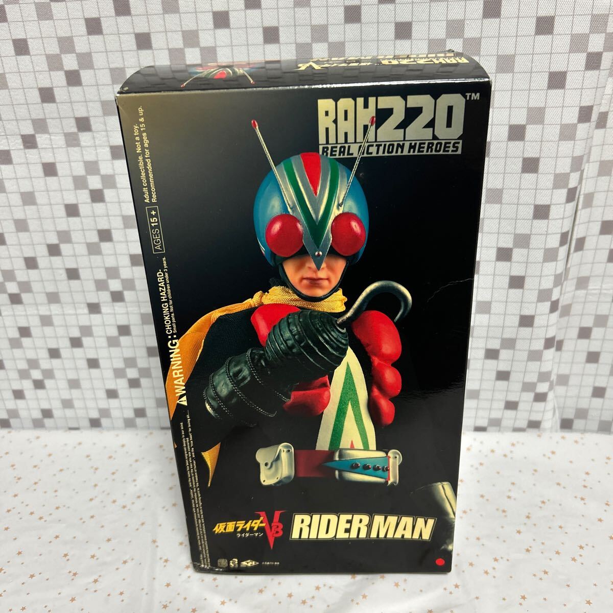 tgsimeti com toy real action hero zRAH220DX Kamen Rider V3 Riderman 
