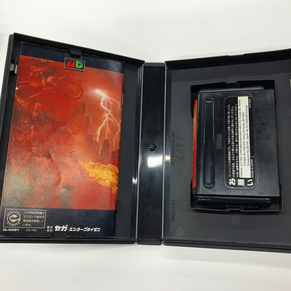 期間限定セール セガ SEGA MD メガドライブソフト BARE KNUCKLEⅡ ベアナックルII 死闘への鎮魂歌 Mega Drive G-4091の画像5