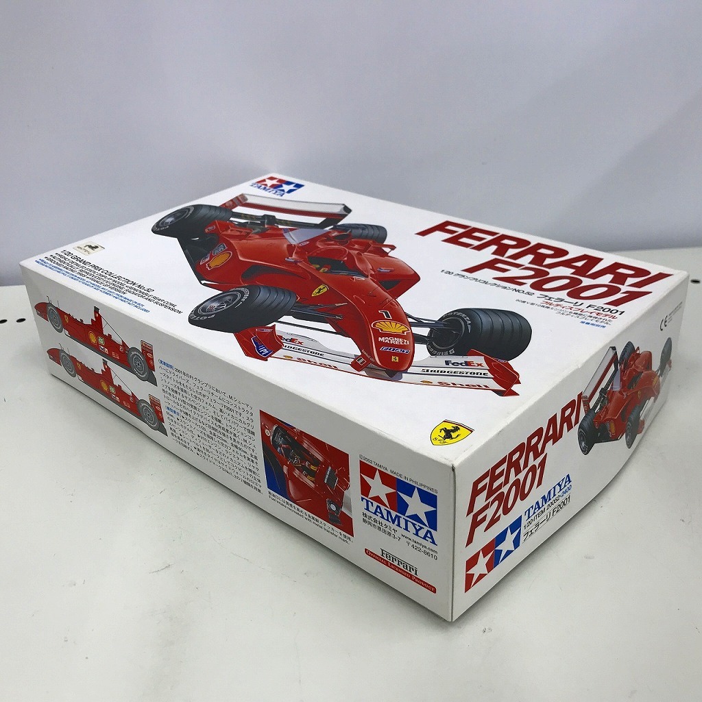 タミヤ TAMIYA 1/20 フェラーリF2001 「グランプリコレクション No.52」 ディスプレイモデル 20052_画像4