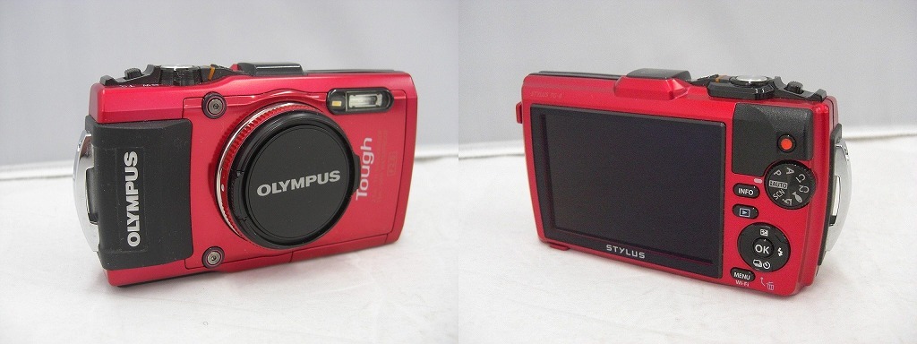 美品】OLYMPUS Tough TG-4 レッド 赤 防水 耐衝撃 カメラ 美品】OLYMPUS Tough TG-4 レッド 赤 防水 耐衝撃 カメラ