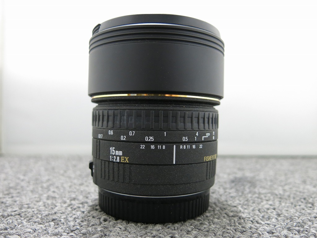 期間限定セール シグマ SIGMA FISHEYE 15mm F2.8EX Canon EFマウント
