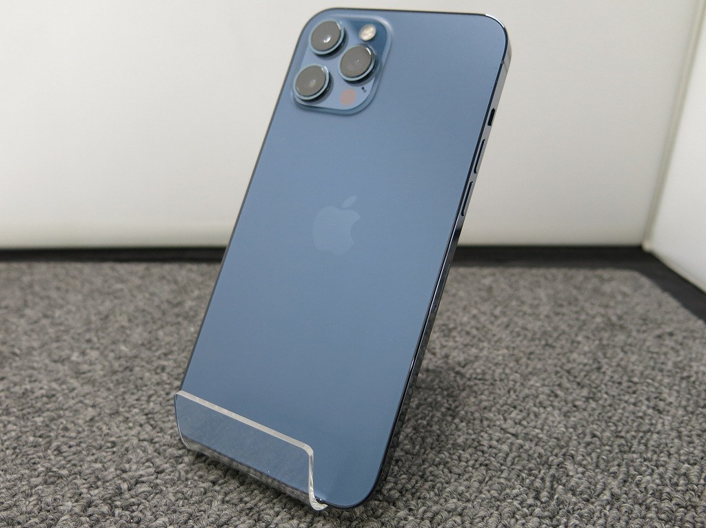 期間限定セール エーユー au iPhone12 Pro Max 256GB Pacific Blue MGD23J/A 【ネットワーク利用制限○】