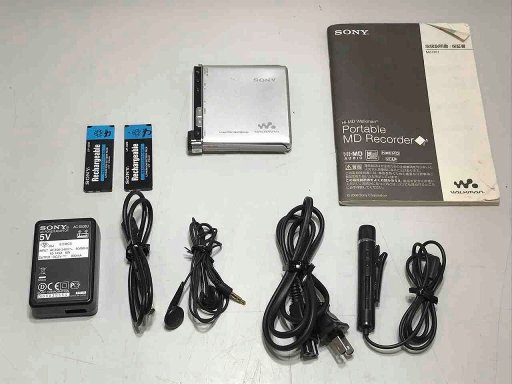 ソニー SONY ジャンク Portable MD Recorder MZ-RH1