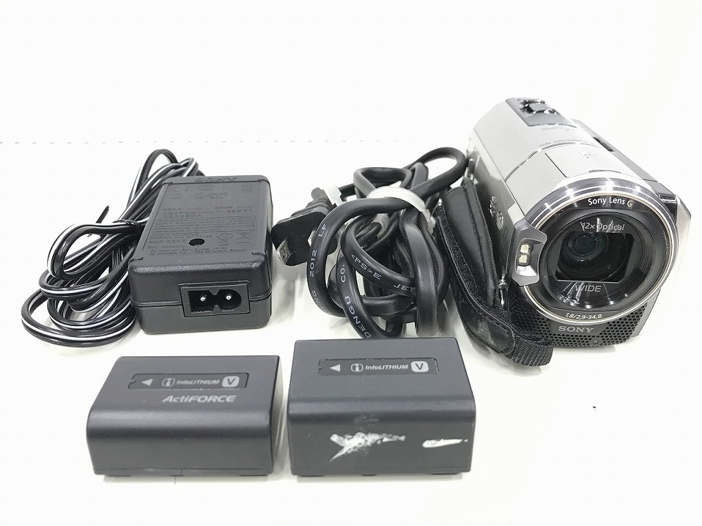 期間限定セール ソニー SONY ビデオカメラ ★バッテリー２個付き★ HDR-PJ40V