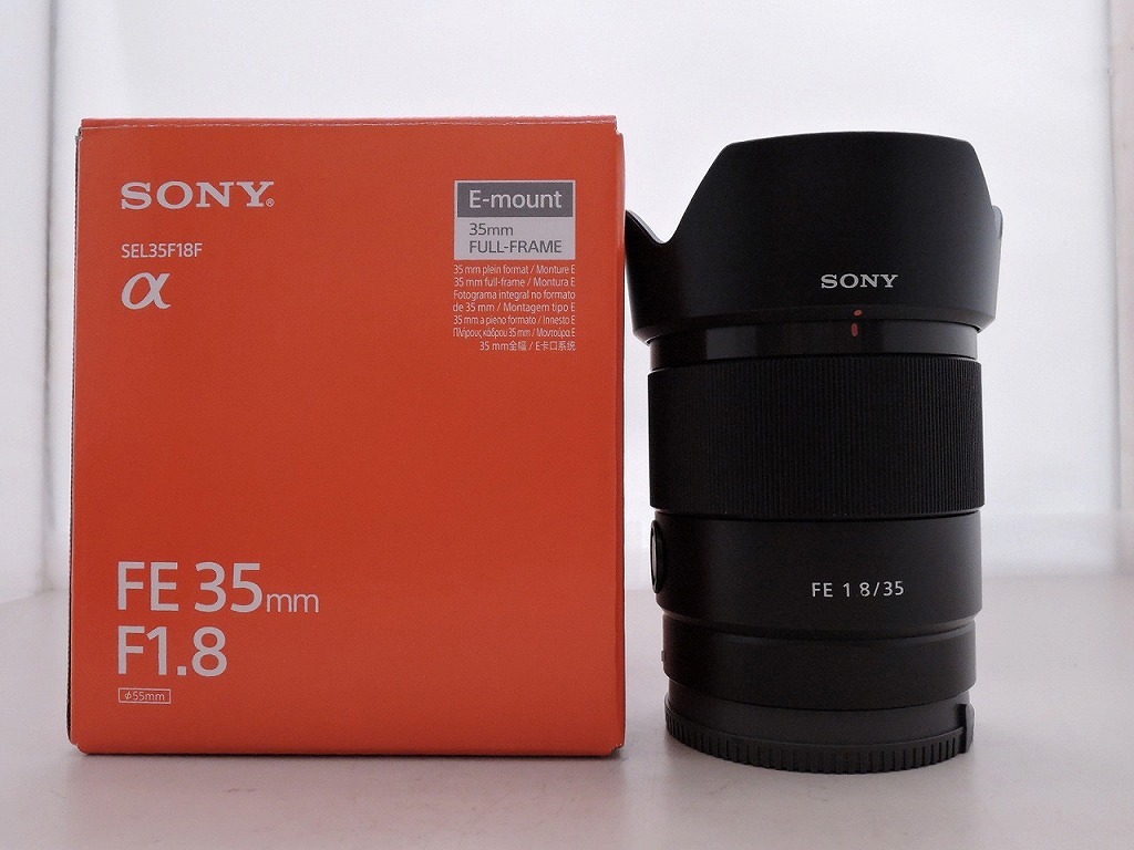 期間限定セール ソニー SONY Eマウントレンズ フルサイズ FE 35mm f1.8 SEL35F18F