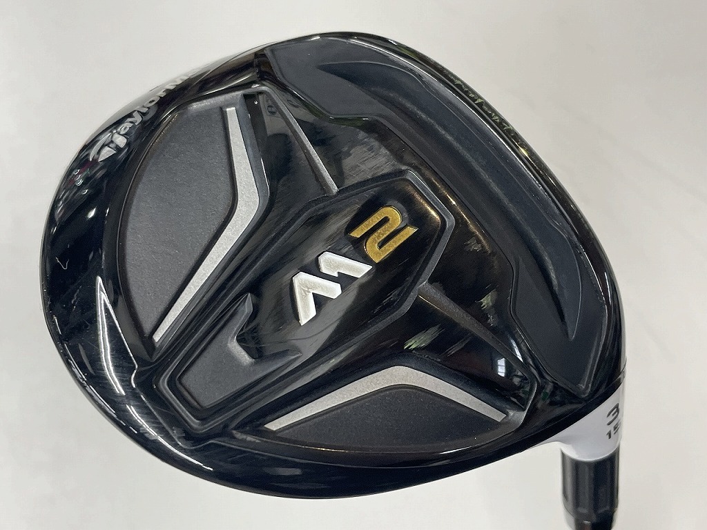 期間限定セール テーラーメイド TaylorMade 【並品】3番右用フェアウェイ 15 SR ブラック ホワイト M2