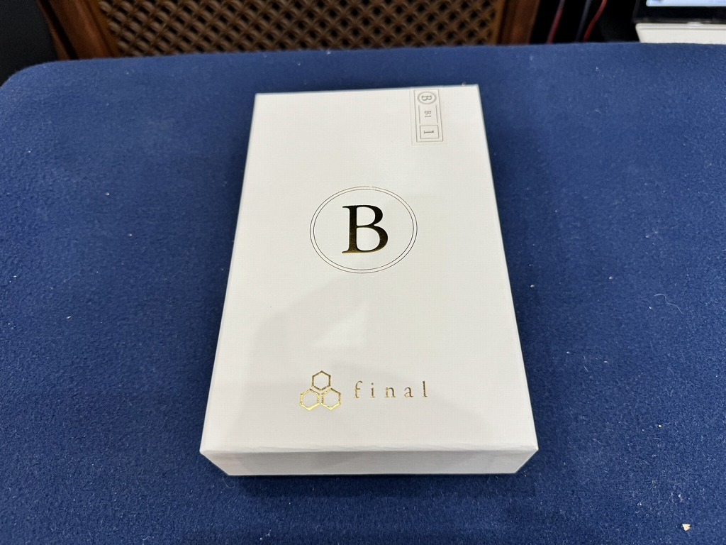 ファイナル final 【未使用】イヤホン F1-B1BDSSD