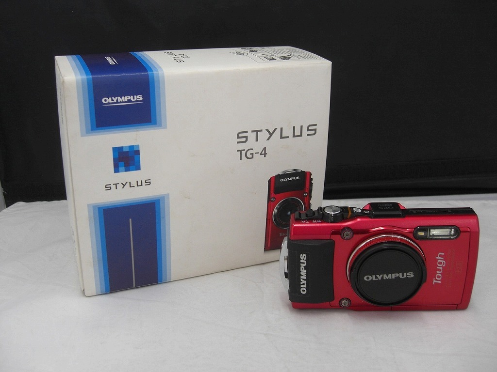 オリンパス OLYMPUS デジタルカメラ RED TG-4 Tough