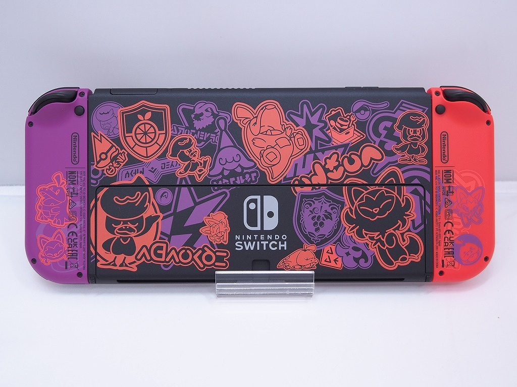 Nintendo SWITCH have machine EL model scarlet * violet edition HEG-S-KEAAA