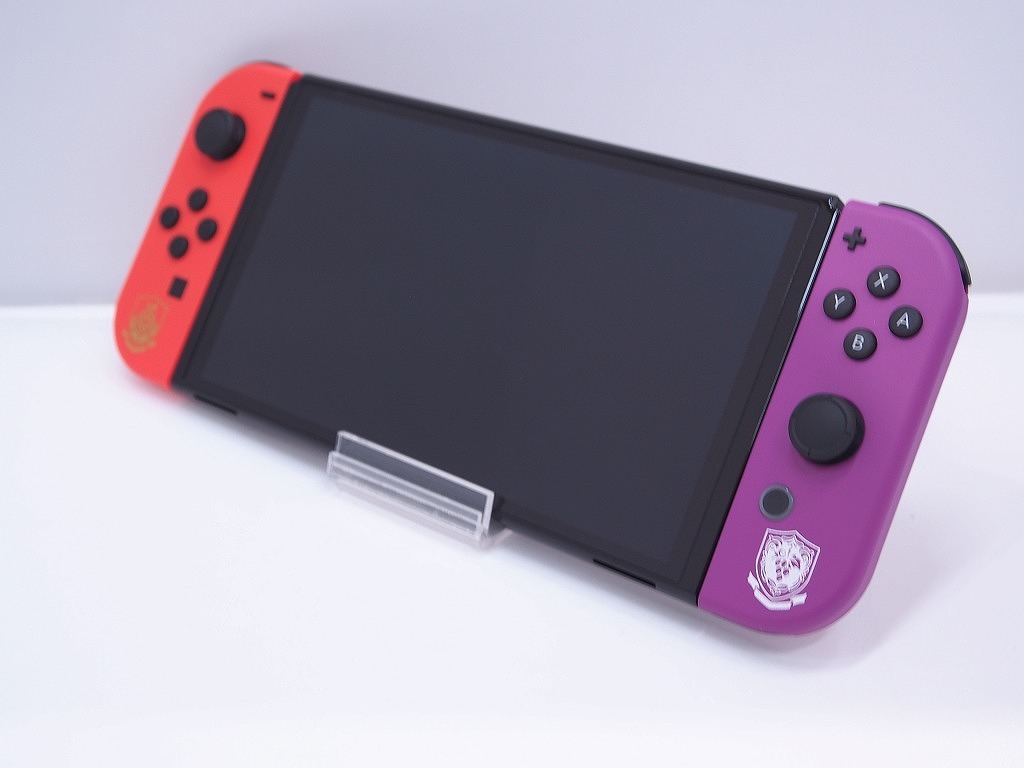 Nintendo SWITCH have machine EL model scarlet * violet edition HEG-S-KEAAA