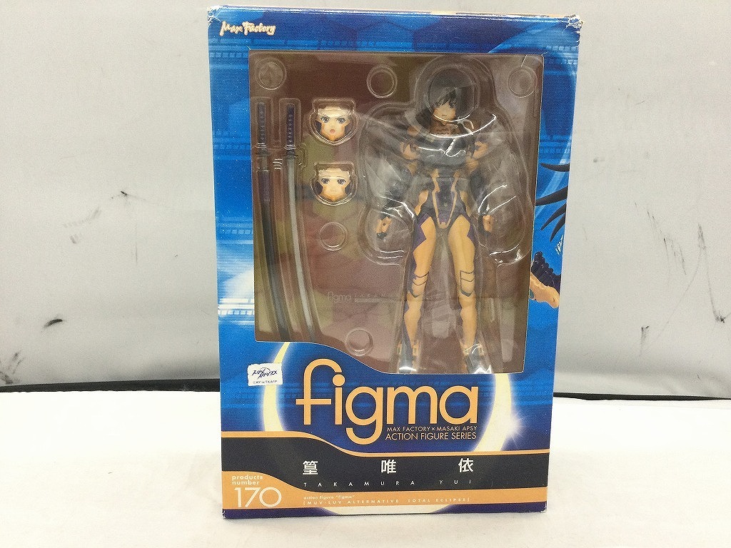 【1円スタート】 マックスファクトリー Max Factory figma 篁唯依 「マブラヴ オルタネイティヴ トータル・イクリプス」_画像1