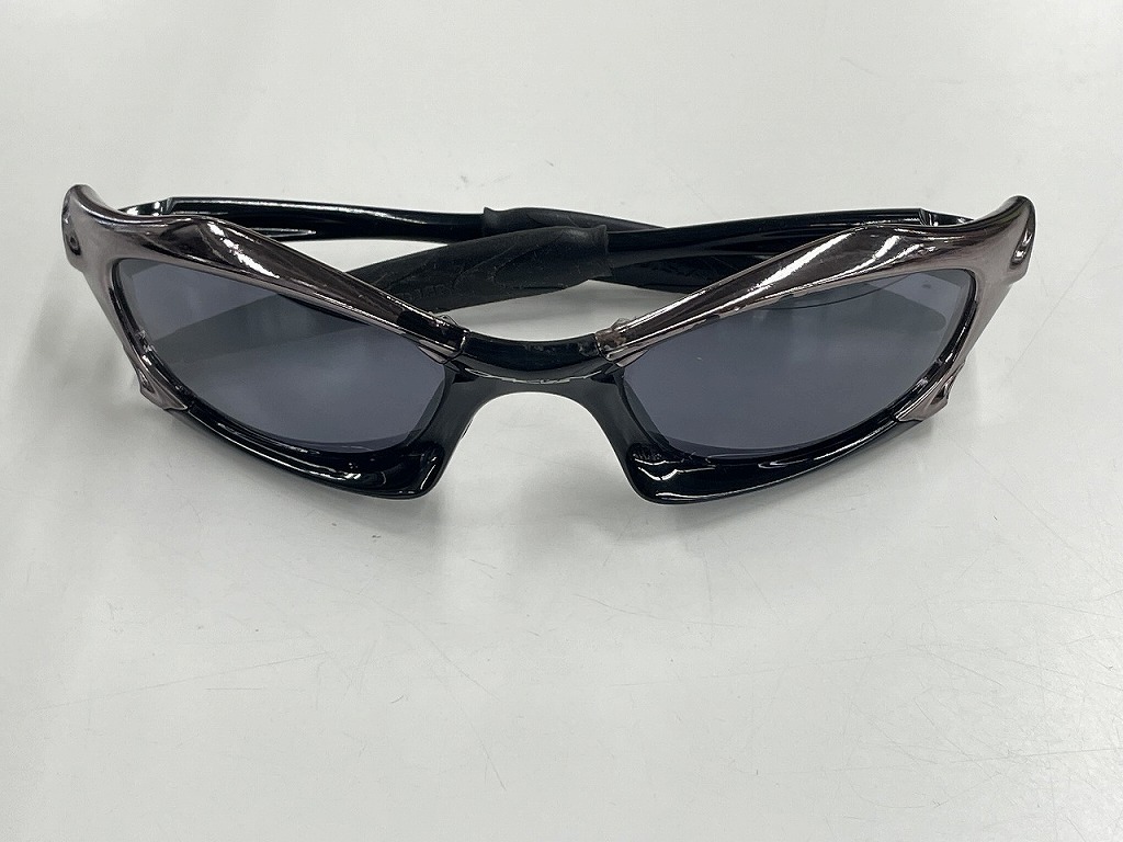 オークリー OAKLEY 【並品】サングラス ブロンズ ブラック SPLICE_画像1