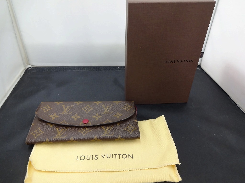 ルイヴィトン LOUIS VUITTON ポルトフォイユ・エミリー_画像1