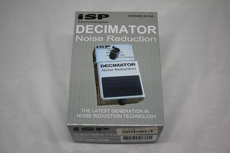 期間限定セール アイエスピー iSP エフェクター DECIMATOR