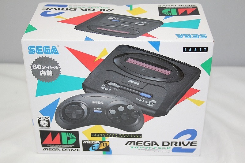 【未使用】 セガ SEGA メガドライブミニ2 60タイトル内蔵 HAA-2524の画像1