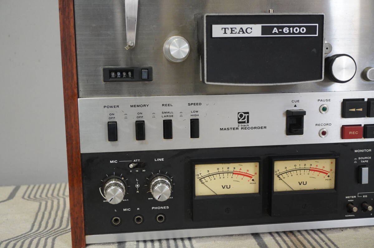 TEAC A-6100 ティアック　２track Master Recorder ジャンク_画像4