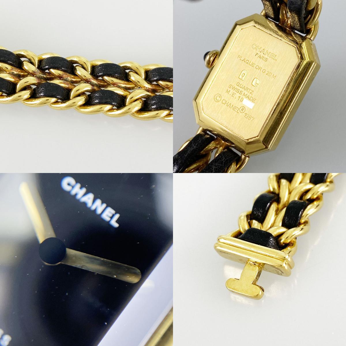  Chanel Premiere L size H0001 lady's wristwatch rkd[ used ]