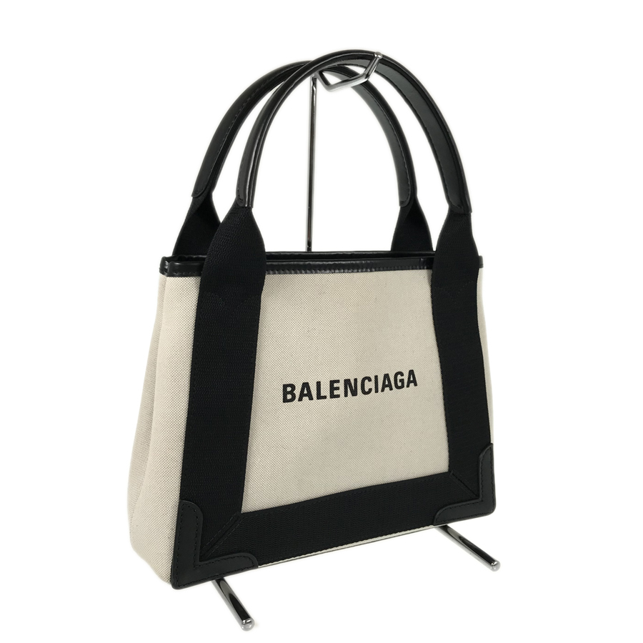  Balenciaga темно-синий бегемот sXS 390346 большая сумка rna[ б/у ]