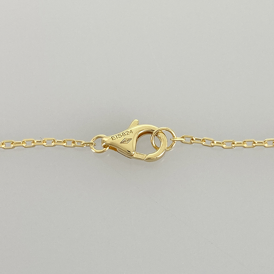  Cartier ju -stroke ankle B7224512 necklace sss[ used ]