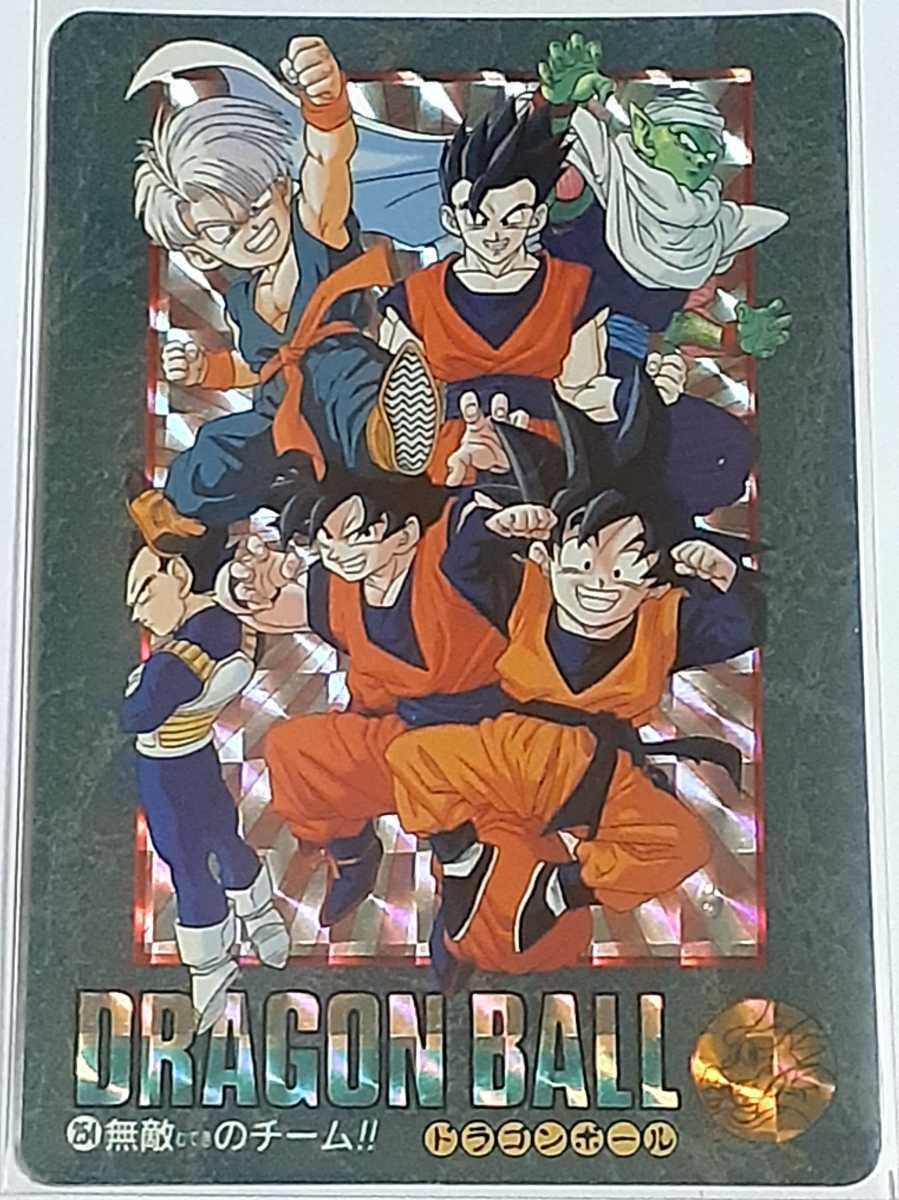 ☆1995年　カードダス　ドラゴンボール　ビジュアルアドベンチャー　SPカード　№254　箱出し品　　キラ　プリズム