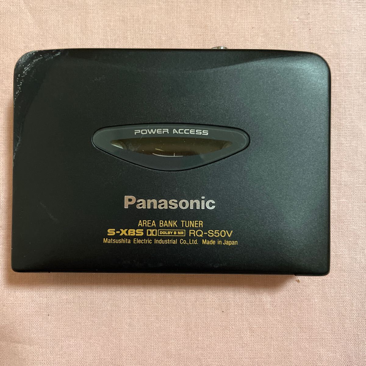 ジャンク 非稼働 パナソニック Panasonic カセットプレーヤー RQ-S50V カセットウォークマン _画像7
