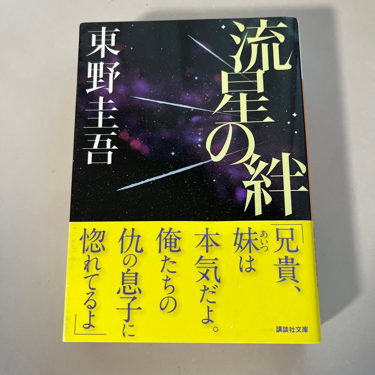 流星の絆　東野圭吾　講談社文庫