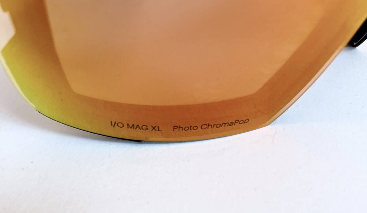 SMITH アイオー マグ エックスエル レンズ I/O MAG XL ゴーグル スペア 交換 スノボ CHROMAPOP PHOTOCHROMIC RED MIRROR 調光レンズ_画像2