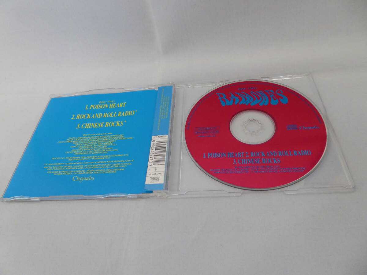 RAMONES(ラモーンズ)『POISON HEART』(ポイズン ハート)/CDs/CDシングル/ロック パンク バンド/ROCK AND ROLL RADIO/CHINES ROCKS/THE MODS_画像5