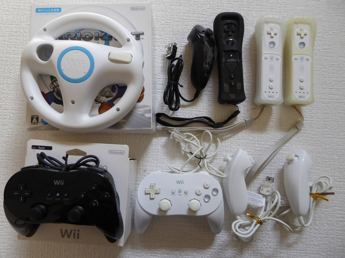 任天堂『Wii』(ウィー)本体＋ソフト×12本＋コントローラー セット/Fit(フィット)/マリオ ブラザーズ カート/ドラクエ/スマブラ/ソニック_画像5