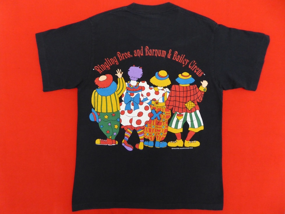 超レア!PIERROT/ピエロ/ビンテージTシャツ/90s/anvil/アンビル/RINGLING BROS. AND BARNUM & BAILEY CIRCUS/サーカス団/道化師/名作/希少 _画像4