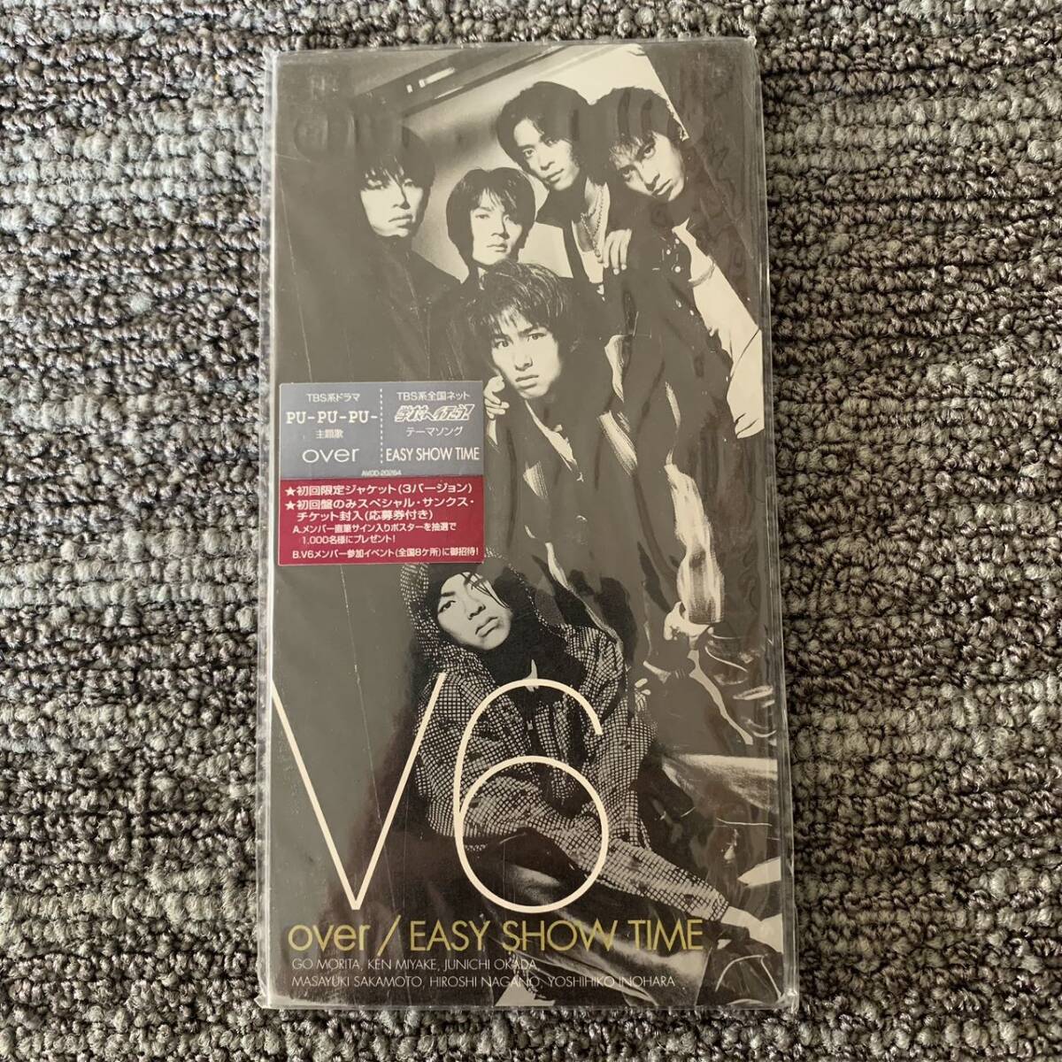 Ｖ６//　OVERｃ/ｗEASY SHOW TIME 　 新品未開封8cmCD_画像1