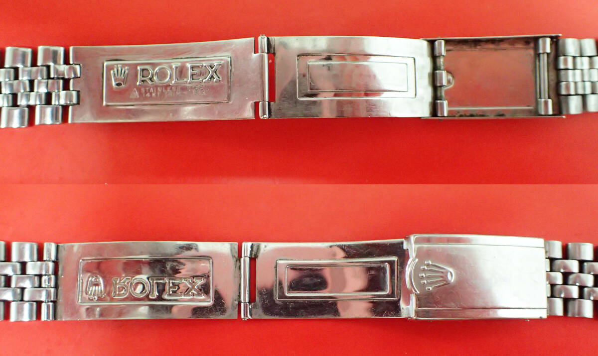 ROLEX　ロレックス　純正 ビッグロゴ ジュビリーブレスFF574 19mm 6263　6265_画像9