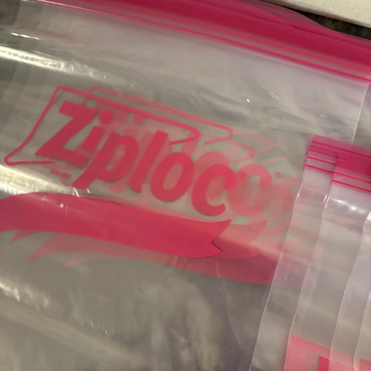 【お値下げ中】ziploc ribbon Lサイズ各5枚づつ計10枚セット①