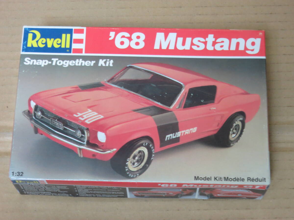  '68 ムスタング GT　1968 Mustang GT　1/32　Revell レベル 模型 プラモデル_画像1