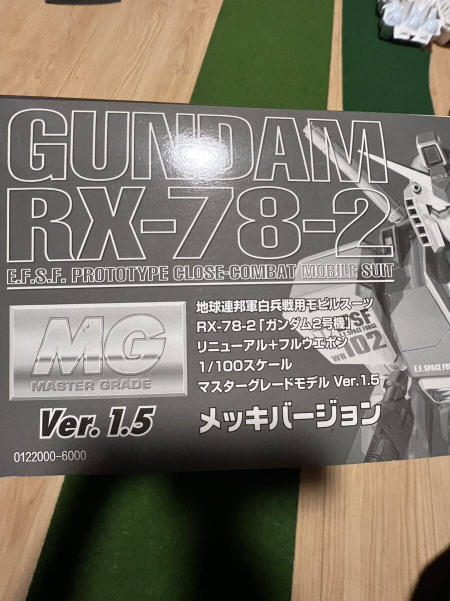 機動戦士ガンダム プラモデル マスターグレードモデル メッキ 機動戦士ガンダム プラモデル マスターグレードモデル メッキ