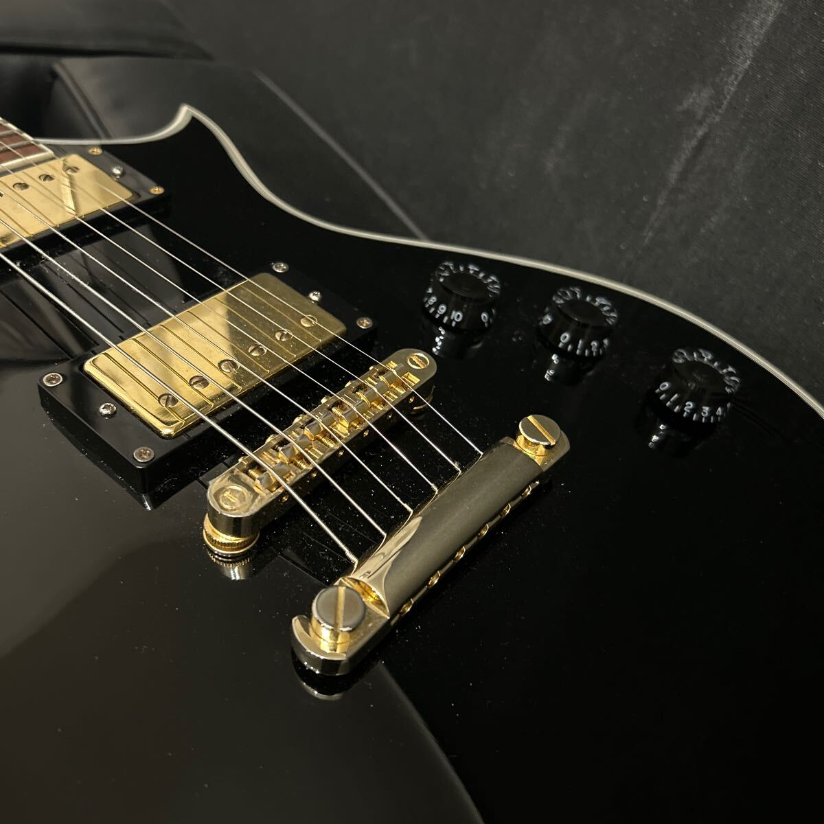 [ beautiful goods abroad artist purveyor ]LTD ESP EC-256 Lespaul custom electric guitar black 