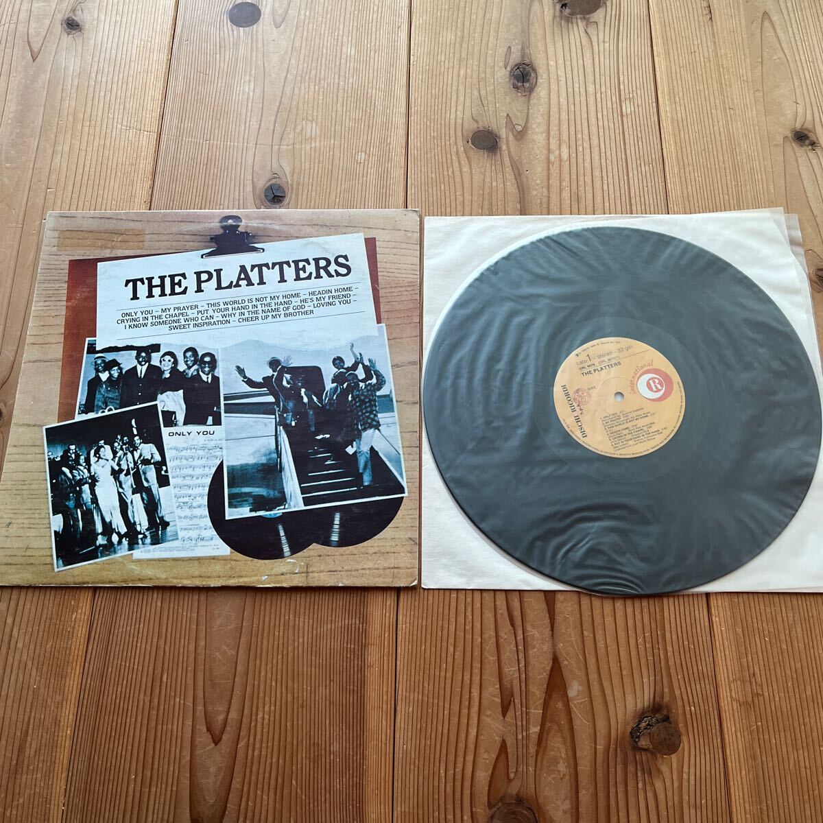 LP 稀少盤 The Platters ザ・プラターズ / The Original Platters 20 Classic Hits / 9100 049 他 まとめて2枚セットの画像5