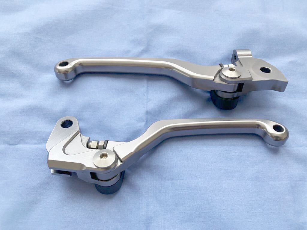 力造 Move Lever（ムーブレバー）ブレーキ クラッチ左右セット YAMAHA セロー トリッカー WR250R etc 検索 ZETA DRCの画像1