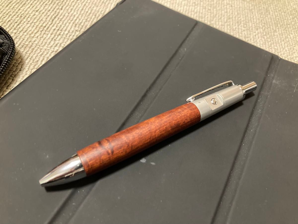 クラフトエー　craft A  本花梨　振り子式多機能ペン　シャープペンシル　木軸ペン　多機能ペン　振り子式　ボールペン