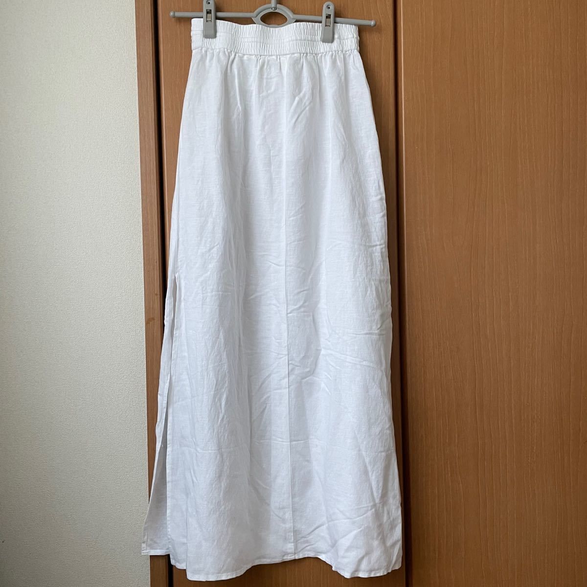 【新品】ロングスカート エイチアンドエム H&M 白 ホワイト