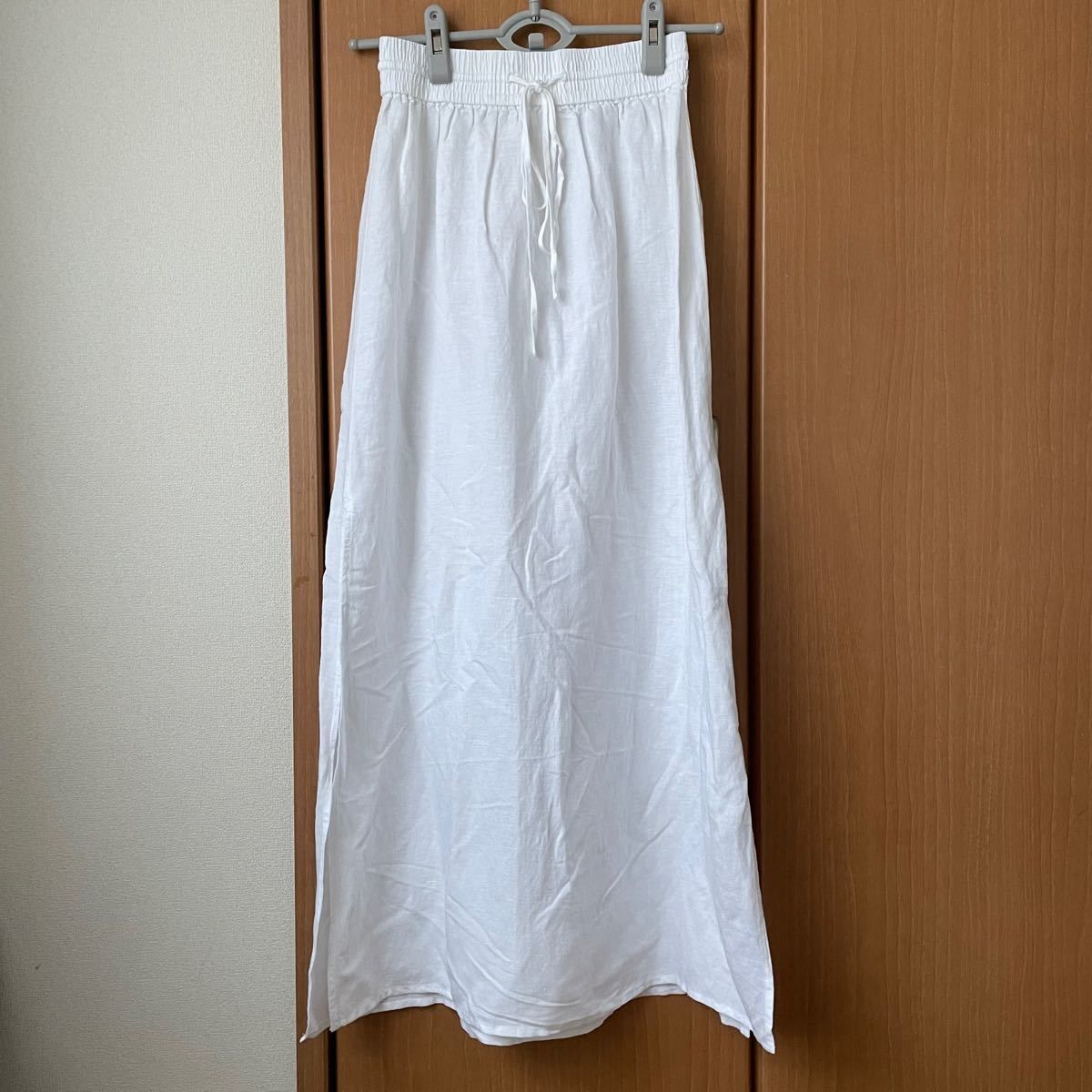 【新品】ロングスカート エイチアンドエム H&M 白 ホワイト