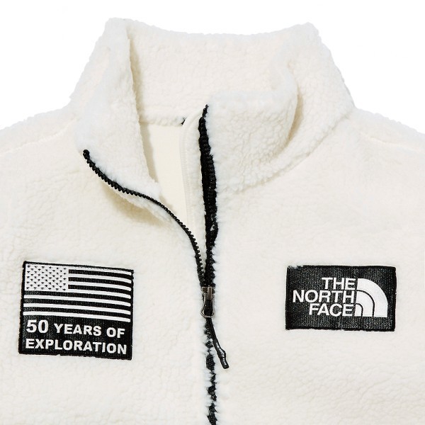 1円～!正規新品 M THE NORTH FACE ノースフェイス SNOW CITY FLEECE JACKET フリースジャケット アイボリー_画像5