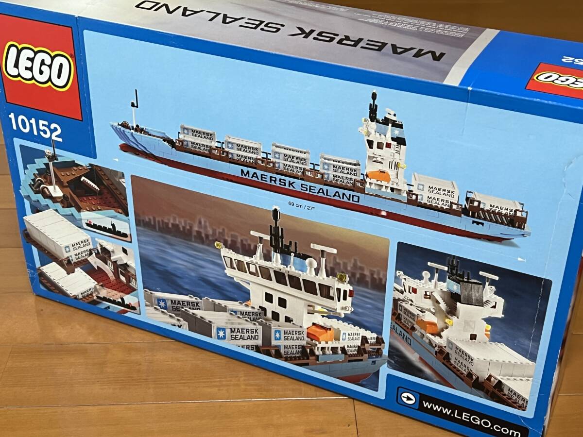 レゴ　LEGO 10152 マークスコンテナ輸送船 988ピース　未開封　美品_画像4