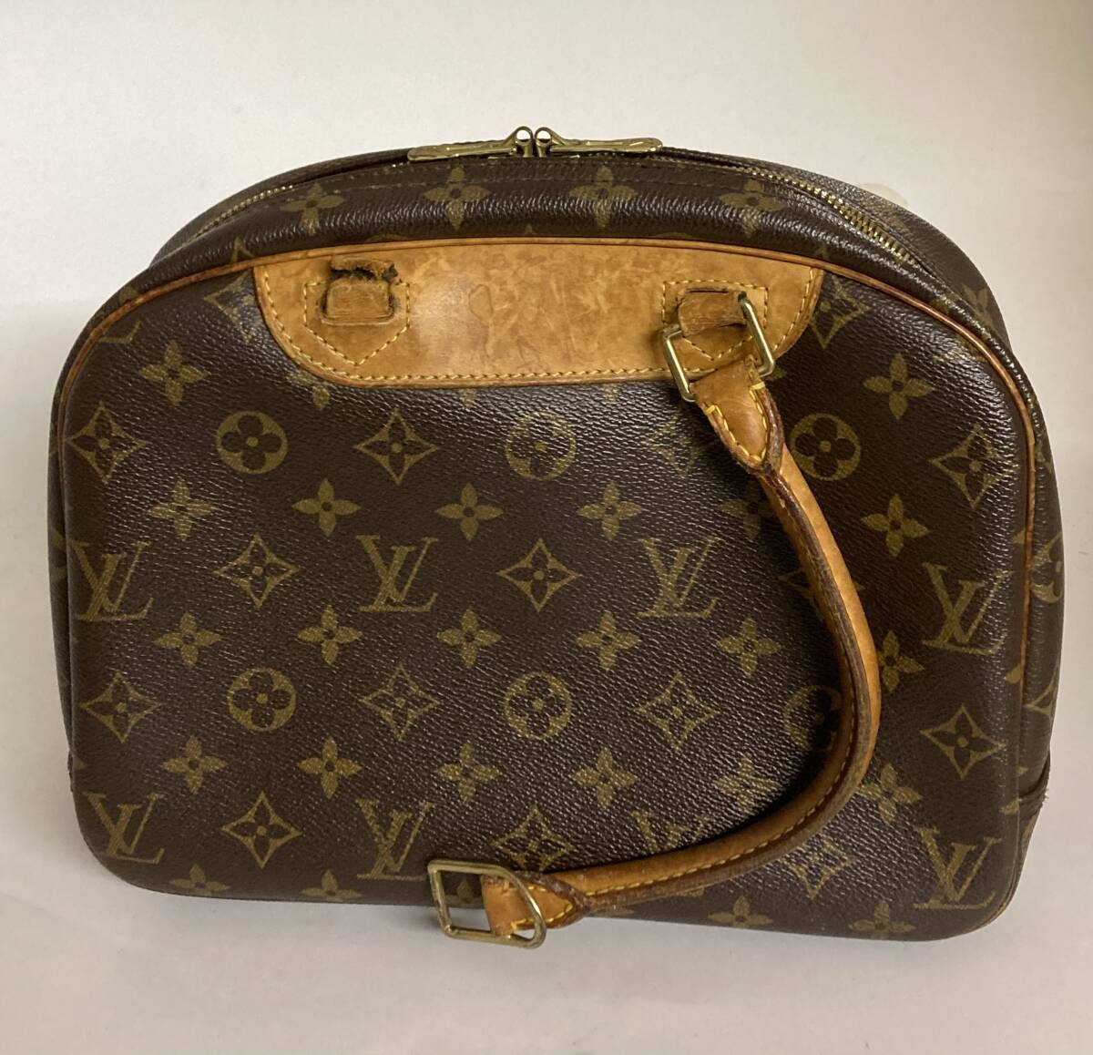 １円スタート！ルイヴィトン LOUIS VUITTON ヴィンテージUSA モノグラム ミニバッグ_画像4