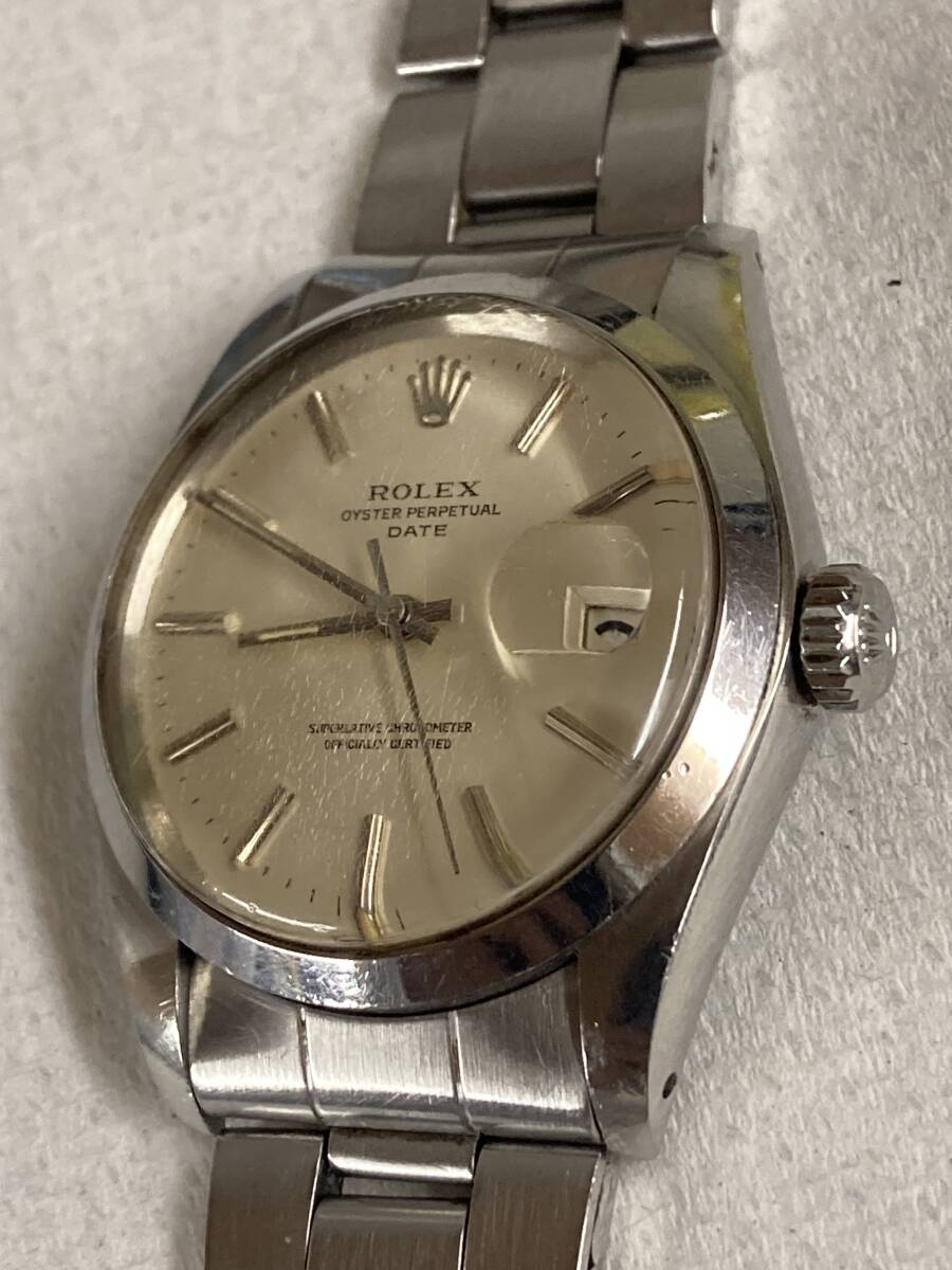 １円スタート！【ROLEX】 ロレックス オイスターパーペチュアルデイト Ref.1501 メンズ腕時計・人気商品の画像3