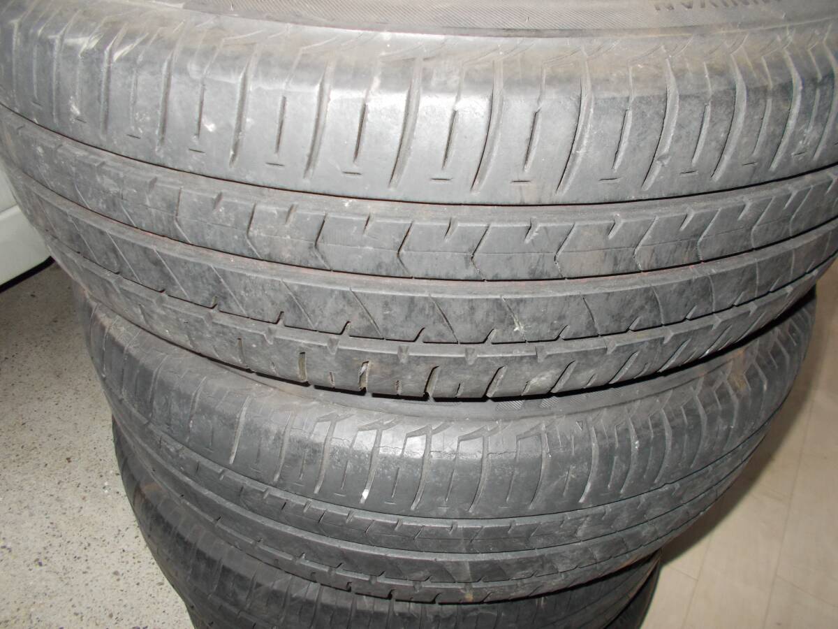 セレナ 純正 15インチ 5.5J +45 PCD114.3 5H  ブリヂストンタイヤ 195/65R15  タイヤホイール 4本セットの画像10