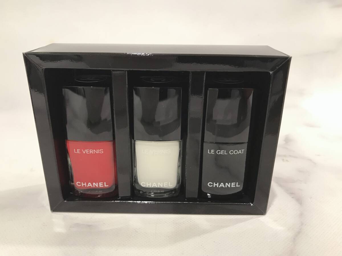 シャネル CHANEL ヴェルニ セット ヴェルニ 101/147 トップコート ネイルカラー トップコート 13ml×3本 セット_画像6