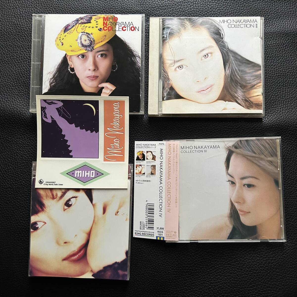 ベスト4枚セット▲▲▲中山美穂CD「MIHO NAKAYAMA/COLLECTION1~4」_画像1