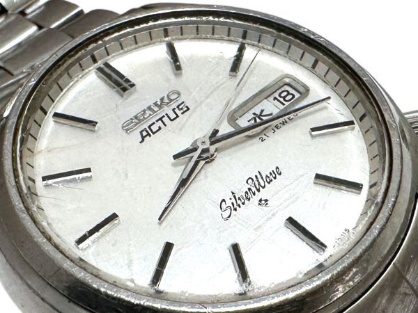 SEIKO セイコー/ACTUS シルバーウェーブ 21石 デイデイト 自動巻き 6306-8000 メンズ腕時計_画像5